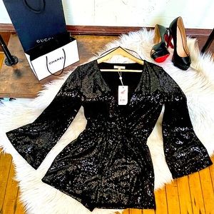 Chelsea & Violet Sequin Romper